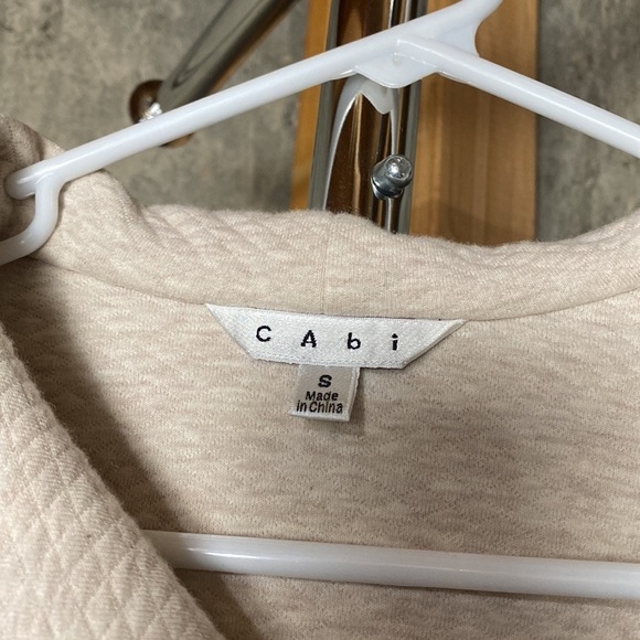 CAbi Women's Tan Zip Up Jacket / Size-Small - Picture 3 of 8